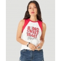 Wrangler® Ladies' Rodeo Sweetheart Raglan Tank