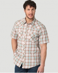 Wrangler Retro® Men's SS Snap Plaid Shirt