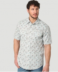 Wrangler® 20X® Men's Adv Comfort SS Snap Print