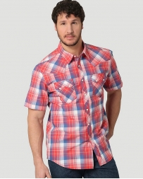 Wrangler Retro® Men's SS Snap Plaid Shirt