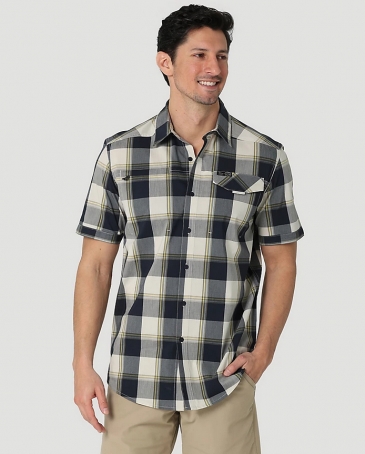 Asymmetric plaid shirt dress 2025