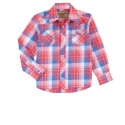 Wrangler Retro® Boys' Long Sleeve Snap Shirt