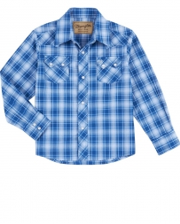 Wrangler Retro® Boys' Long Sleeve Snap Shirt