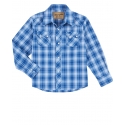 Wrangler Retro® Boys' Long Sleeve Snap Shirt