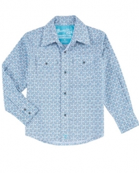 Wrangler® 20X® Boys' AC Western Snap Shirt