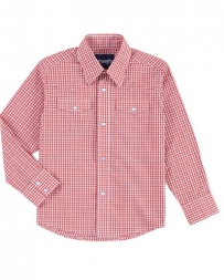 Wrangler® Boys' Wrinkle Resistant Shirt