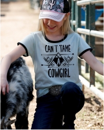 Cruel® Girls' Can't Tame A Cowgirl Tee