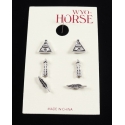 WYO-Horse Jewelry® Ladies' Set Of 3 Tribal Earrings