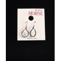 WYO-Horse Jewelry® Ladies' Wire Wrapped Horseshoe Earrings