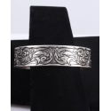 WYO-Horse Jewelry® Ladies' Thin Tooled Cuff Bracelet