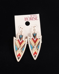 WYO-Horse Jewelry® Ladies' Chevron Arrowhead Earrings