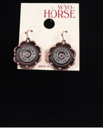 WYO-Horse Jewelry® Ladies' Copper Shotgun Shell Earrings