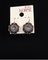 WYO-Horse Jewelry® Ladies' Gold Shotgun Shell Earrings
