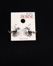 WYO-Horse Jewelry® Ladies' Hair On Horse Earrings