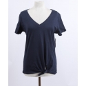 Ladies' Dash SS Tie Front Top