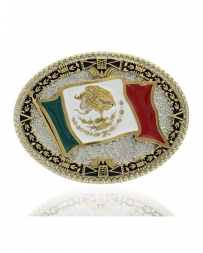 Montana Silversmiths® Grand Mexican Flag Buckle