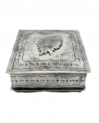 J. Alexander Rustic Silver® Stamped Chief Icon Box