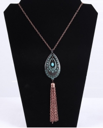 WYO-Horse Jewelry® Ladies' Turquoise Drops Necklace Set