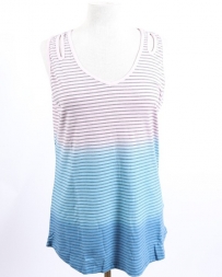 Kerenhart® Ladies' Striped Blue Tank