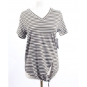 Kerenhart® Ladies' Striped Short Sleeve Top