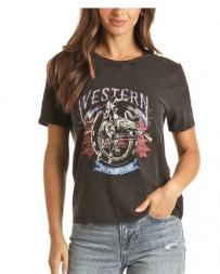 Rock and Roll Cowgirl® Ladies' Boyfriend Graphic Tee