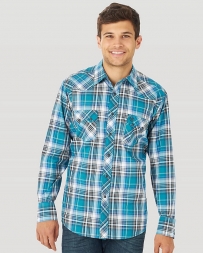 Wrangler Retro® Men's LS Snap Plaid Shirt