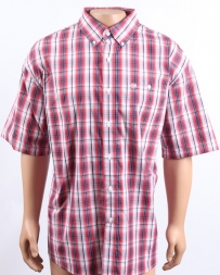 Wrangler® Men's SS Classic Plaid Shirt