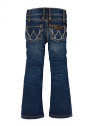 Wrangler® Girls' Boot Cut Medium Blue Jeans