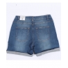 Volume Apparel® Ladies' Whisker Wash Denim Shorts