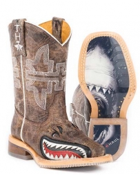Tin Haul® Kids' Sharky Man Eater Boots