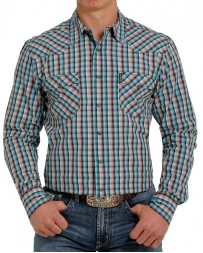 Cinch® Men's Modern Fit LS Plaid