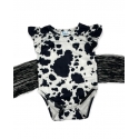 Girls' Infant Cowprint Onesie