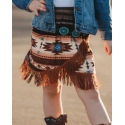 Girls' Infant Aztec Fringe Skirt
