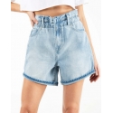 Ladies' Hi Rise Paper Bag Shorts