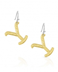 Montana Silversmiths® Ladies' Yellowstone Brand Earrings