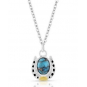 Montana Silversmiths® Ladies' Set In Stone & Turq Necklace