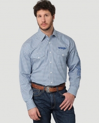 Wrangler® Men's Western Logo LS Shirt