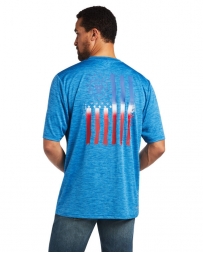 Ariat® Men's Charger Logo Flag Tee