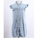 Ladies' Cap Sleeve Denim Dress