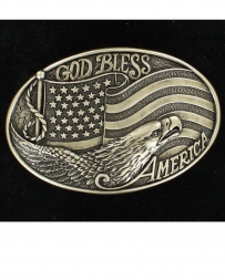 Nocona Belt Co.® Men's God Bless America Buckle