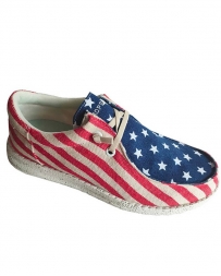 Roper® Men's All Over Flag Canvas Shoe