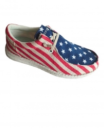 Roper® Ladies' All Over Flag Canvas Shoe