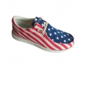 Roper® Ladies' All Over Flag Canvas Shoe