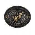 Montana Silversmiths® Polished Bullrider Buckle