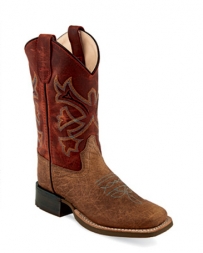 Old West® Kids' Youth Broad Square Toe Boot