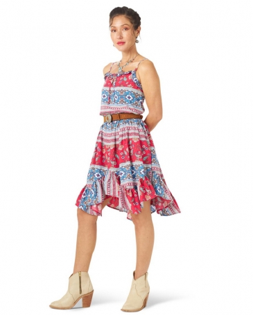 Wrangler® Ladies' Hanky Hem Strappy Dress