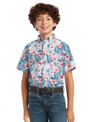 Ariat® Boys' SS Print Shirt