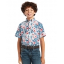 Ariat® Boys' SS Print Shirt