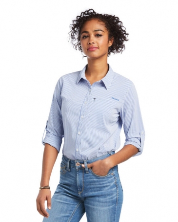 Ariat® Ladies' Ventek Stretch Stripe Shirt