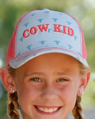 Cruel® Girls' Cow Kid Cap